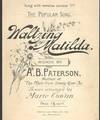 Waltzing Matilda sheet music